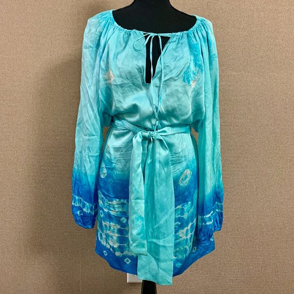 Letarte Dresses & Skirts - Letarte Silk Tie Dye Dress /Coverup